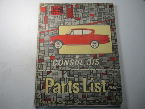Ford consul 315 spare parts - 315,