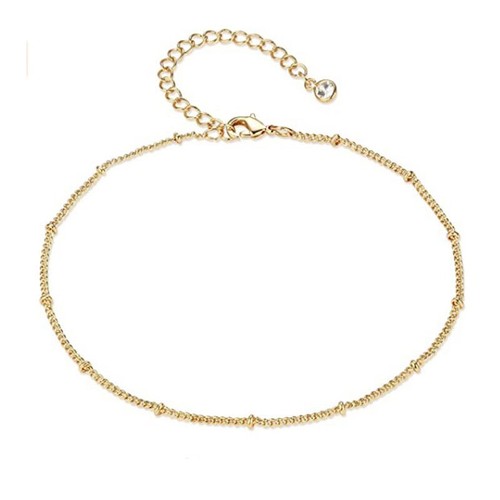 Ankle bracelet 925 plated - ankle,
