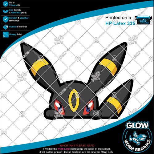 Pokemon umbreon eevee peeking - pokemon,