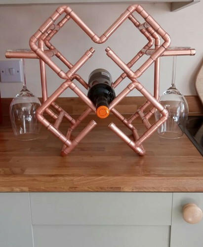 Bespoke copper bottle - bottle, holder