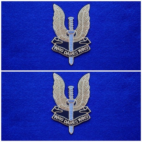 Pair military patches - of,