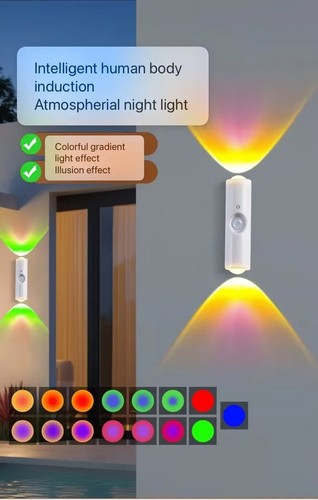 Magnetic rgb led - led, night