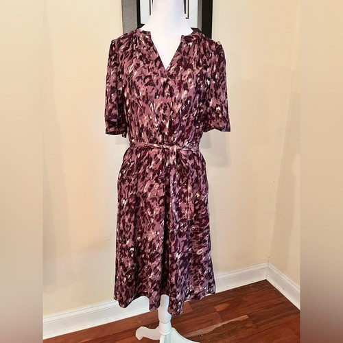 Nwt hawthorn purple midi - purple,