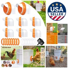 DIY Chicken Feeder Cups Kit -