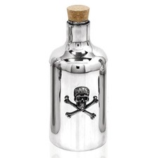 Poison Skull Bottle Hip Flask