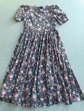 Vintage Laura Ashley  Tea Dress  UK 12 (EU  36 USA  10)