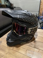 SHOEI VFX-WR Off-Road Helmet Hyper M 100% Almega Goggles Size M
