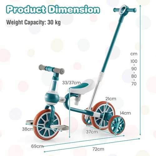 Kids tricycle toddler - 1,
