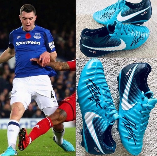 Michael keane match worn - worn, &