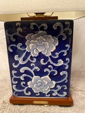 Ralph Lauren Table Lamp & Shade, Chinese Style Used In Good Condition