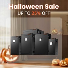 Spider Farmer Grow Tent Mylar 1680D Oxford Hydroponics Indoor Garden Dark Room