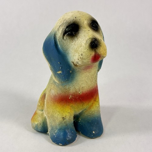 Vtg chalkware puppy - vtg, dog