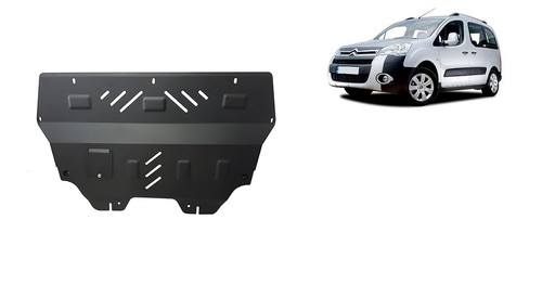 Steel skid plate sump guard - plate, /
