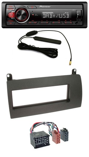 Pioneer mp3 dab 1din - 1din, aux