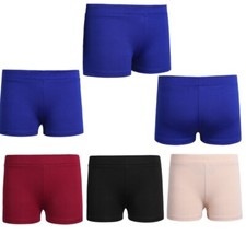 Kids Girls Yoga Sports Shorts Gymnastics Ballet Dance Leotard Short Pants Cloth