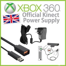 Official USB AC Adapter Charger Power Supply Cable for XBOX 360 Kinect Sensor