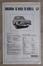 Skoda S100 / S100 L Brochure /