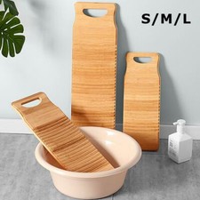 for Laundry Thicken Washing Laundry Board Wood Washboard Bamboo Clothes Cleaning