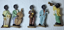 5 Black  Jazz Musicians Wooden