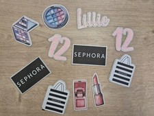 Sephora Makeup Cupcake Toppers