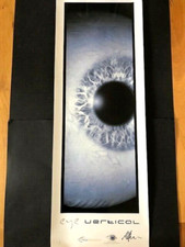 EYE VERTICAL Photograph SIGNED POSTER Eyeland Design Art OPHTHALMOLOGY Optician