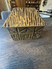 Vintage Wooden Brass Bound Tea