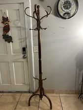 Vtg thonet BENTWOOD WOOD Hall