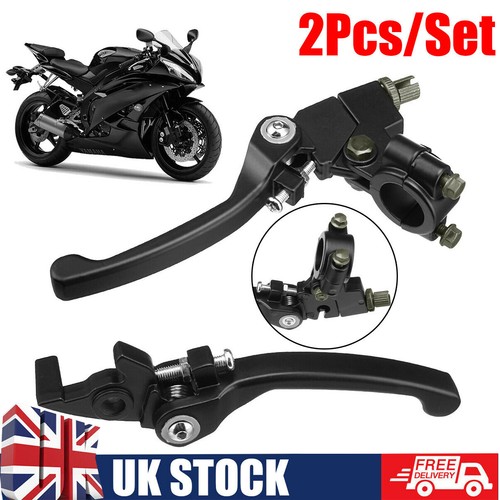 Pit bike black folding brake - pit,