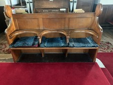 Vintage solid oak monk - solid, monk’s
