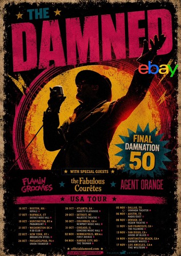 The damned usa - tour, a4