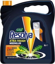 Resolva 20300383 Pro Ready to Use Weed Killer, 3 Litre, Transparent