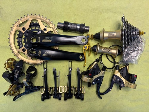 Shimano deore m570 gold 3x9 - shimano,