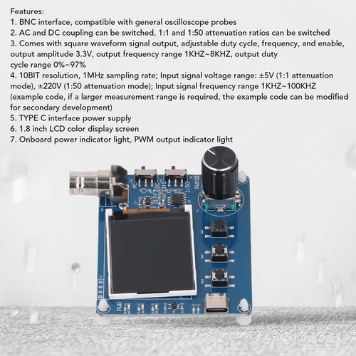 Simple oscilloscope handheld - simple,
