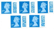 Barcoded 2nd class used - barcoded, class,