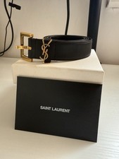 YSL Saint Laurent Cassandre Belt (100% AUTHENTIC. 2024 W/BOX AND RECEIPT.