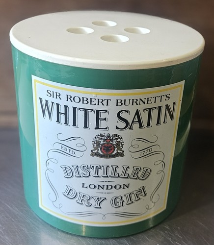 Vintage white satin gin ice - vintage,
