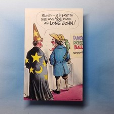 Comic Postcard C1980 Fancy