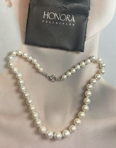Honora pearls white graduated - pearls,