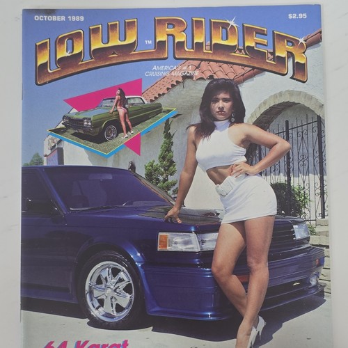 Lowrider magazine october 1989 - magazine,