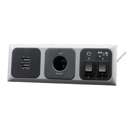 Line 12v socket usb - w/, &