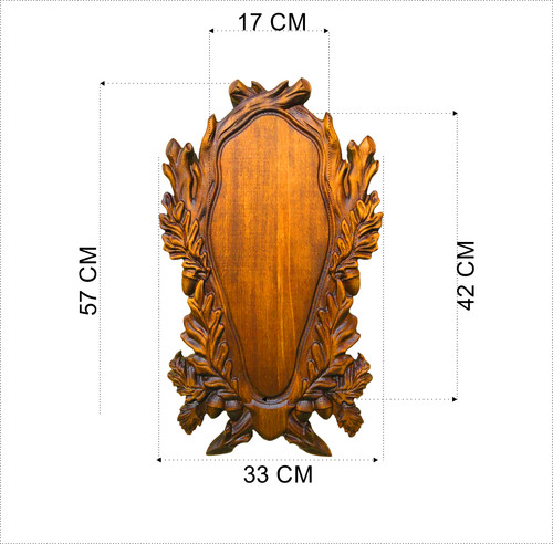 Trophy board for deer - ,, roe