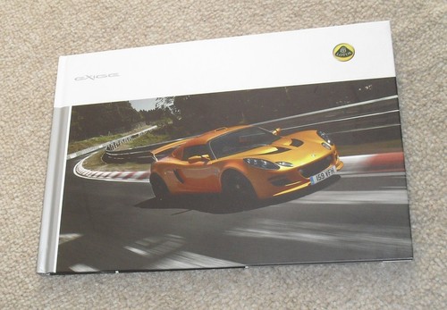 Lotus exige hardback sales - lotus,