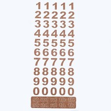 ROSE GOLD GLITTER LETTERS /