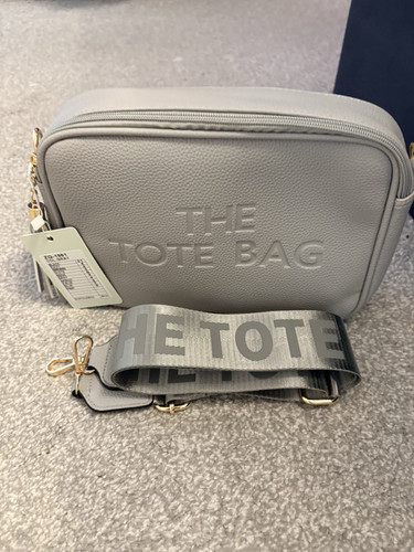 Grey the tote bag small - small, faux