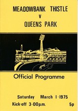 MEADOWBANK v Queens Park
