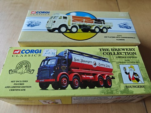 Corgi leyland tanker - corgi, erf