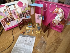 Barbie (2006) - 'Dream Stable' Playset with Original Box Accessories Mattel