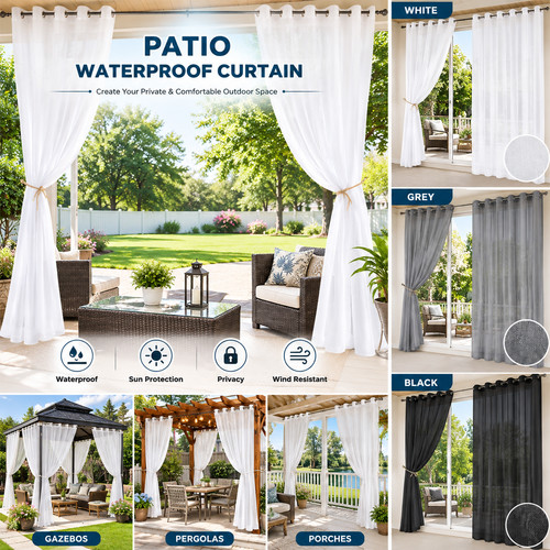 Waterproof outdoor patio - 2x,