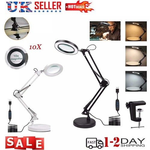 10x led magnifier - magnifier, desk