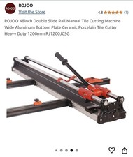 Rojoo 48” Manual Tile Cutter